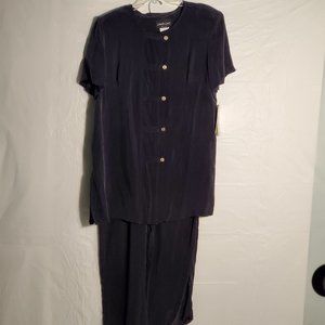 NWT VINTAGE DANIELLE CASEY 2 PIECE TOP & BOTTOM